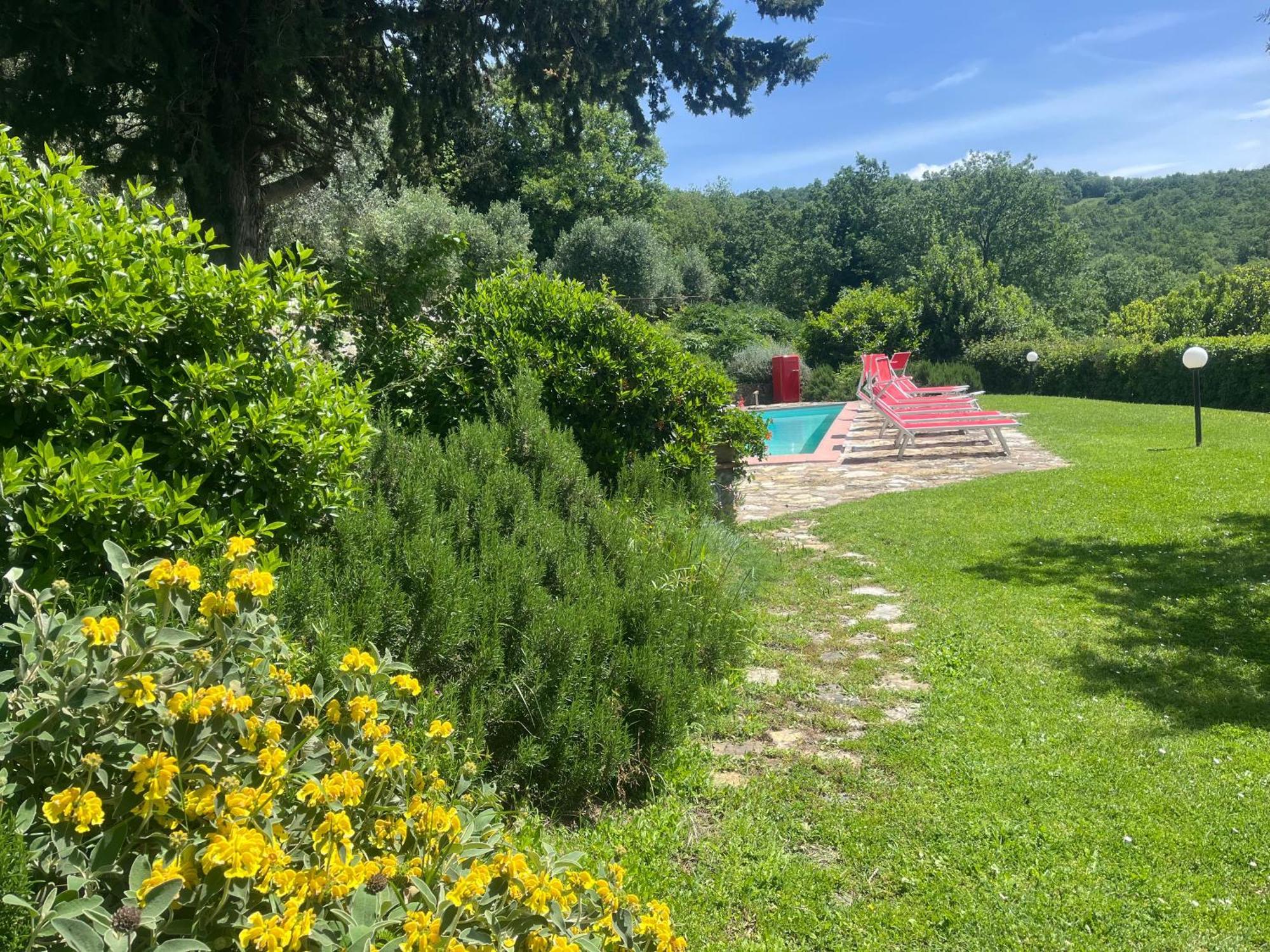 Il Fiorino Di Badia Apartment Badia A Passigano ภายนอก รูปภาพ