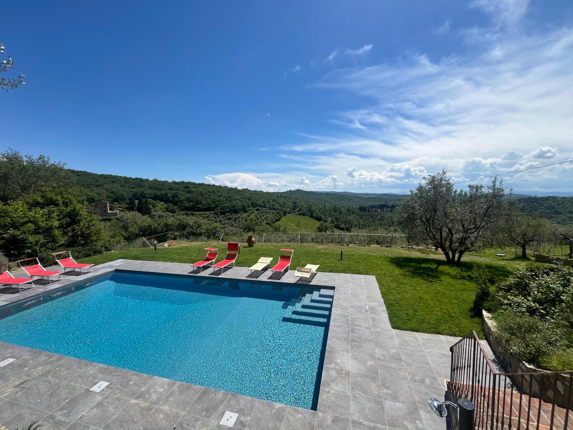 Il Fiorino Di Badia Apartment Badia A Passigano ภายนอก รูปภาพ
